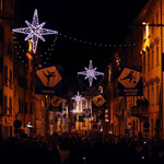 大学生冬运会特伦蒂诺开幕 运动元素处处可见