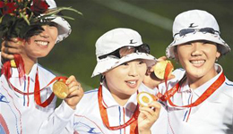 韩国女子射箭七连冠奇迹 荣耀是建立在艰苦的训练之上