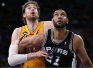 湖人主场再负 89-120马刺