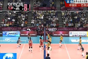 国女排不敌巴西 获第二
