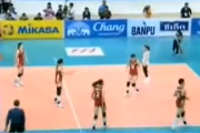 苦战五局女排输泰国