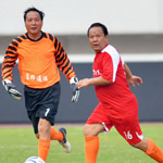 中老年足球赛开幕