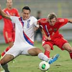 热身赛 俄罗斯2-1韩国