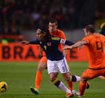 友谊赛 荷兰0-0哥伦比亚