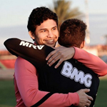 恒大外援与米内罗老乡相聚