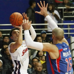 CBA第16轮 上海101-104天津