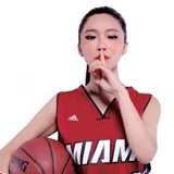 NBA美女主播火辣写真