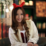 CBA圣诞女郎祝福