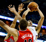 开拓者108-110惜败鹈鹕