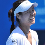 澳网抽签日 李娜训练场备战心情佳