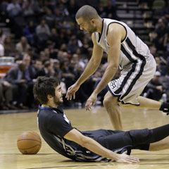 森林狼86-104不敌马刺