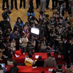 大致招媒体围堵