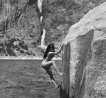 狂野的性感 裸体攀岩