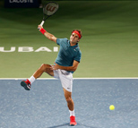 迪拜赛费德勒次盘小遇挑战 轻取贝克尔进次轮