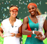 WTA排名:李娜稳居NO.2差距缩小 齐布娃跻身第10