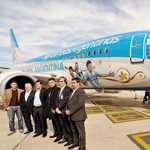 阿根廷队世界杯专机曝光