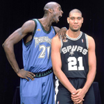 邓肯和加内特的“基情”