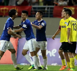 苏州锦富与上海申鑫冲突 武警出动