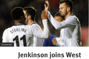 官宣:詹金森离队 外租西汉姆一年