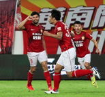 恒大3-0舜天 赵旭日建功埃神梅开二度