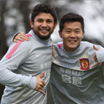 恒大悉尼踩场训练备战亚冠