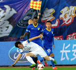 中超第23轮:大连阿尔滨0-0广州富力