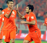 中超第24轮:山东鲁能1-0长春亚泰