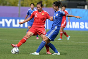 仁川亚运女足:中国4-0轻取中华台北