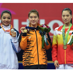 亚运会:女子南拳南刀全能 中国选手魏红摘铜