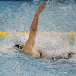 亚运女子50米仰泳 中国傅园慧得金