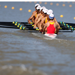 亚运男子八人单桨有舵手 中国队摘金