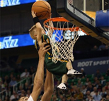 爵士白血病小球员参加比赛