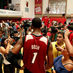 热火备战骑士季前赛首相遇