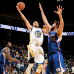 NBA季前赛:快船107-125勇士