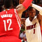 NBA常规赛:火箭108-91热火