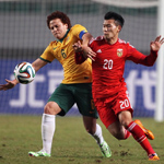 四国赛:中国国奥3-1澳大利亚国奥