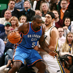 常规赛:爵士98-81雷霆