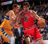 常规赛:掘金114-109公牛