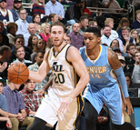 常规赛:掘金103-101爵士