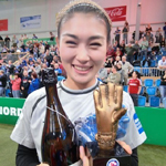 中国女足国门助德劲旅夺冠 斩生涯手球获最佳门将