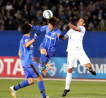 日本大阪0-2广州富力 哈默德1挑4破门