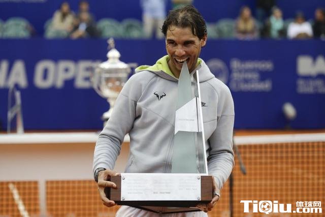 纳达尔红土46冠史上第一 ATP冠军数跻身TOP5