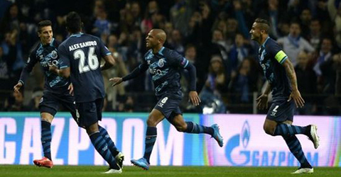 欧冠-皇马租将轰世界波 波尔图4-0巴塞尔