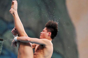 跳水赛杨健男子十米台称王 中国队包揽10金