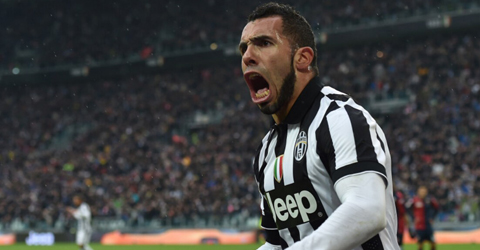 意甲-特维斯爆射破门 尤文图斯1-0热那亚