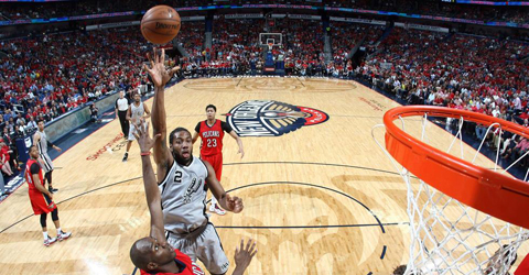 鹈鹕VS马刺108-103 西南区五队全进季后赛