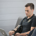 卡纳瓦罗敬业 卡帅候机研究比赛录像