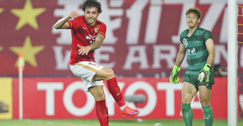 亚冠:恒大2-0城南晋级八强 高拉特梅开二度