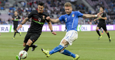 友谊赛:意大利0-1葡萄牙 埃德尔破门