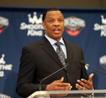 鹈鹕召开新闻发布会图集 正式宣布新主帅上任